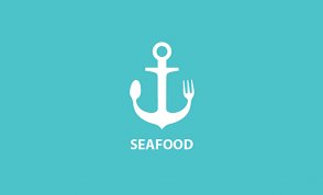 SEAFOOD餐具品牌logo設(shè)計欣賞，創(chuàng)意餐具品牌vi設(shè)計手冊